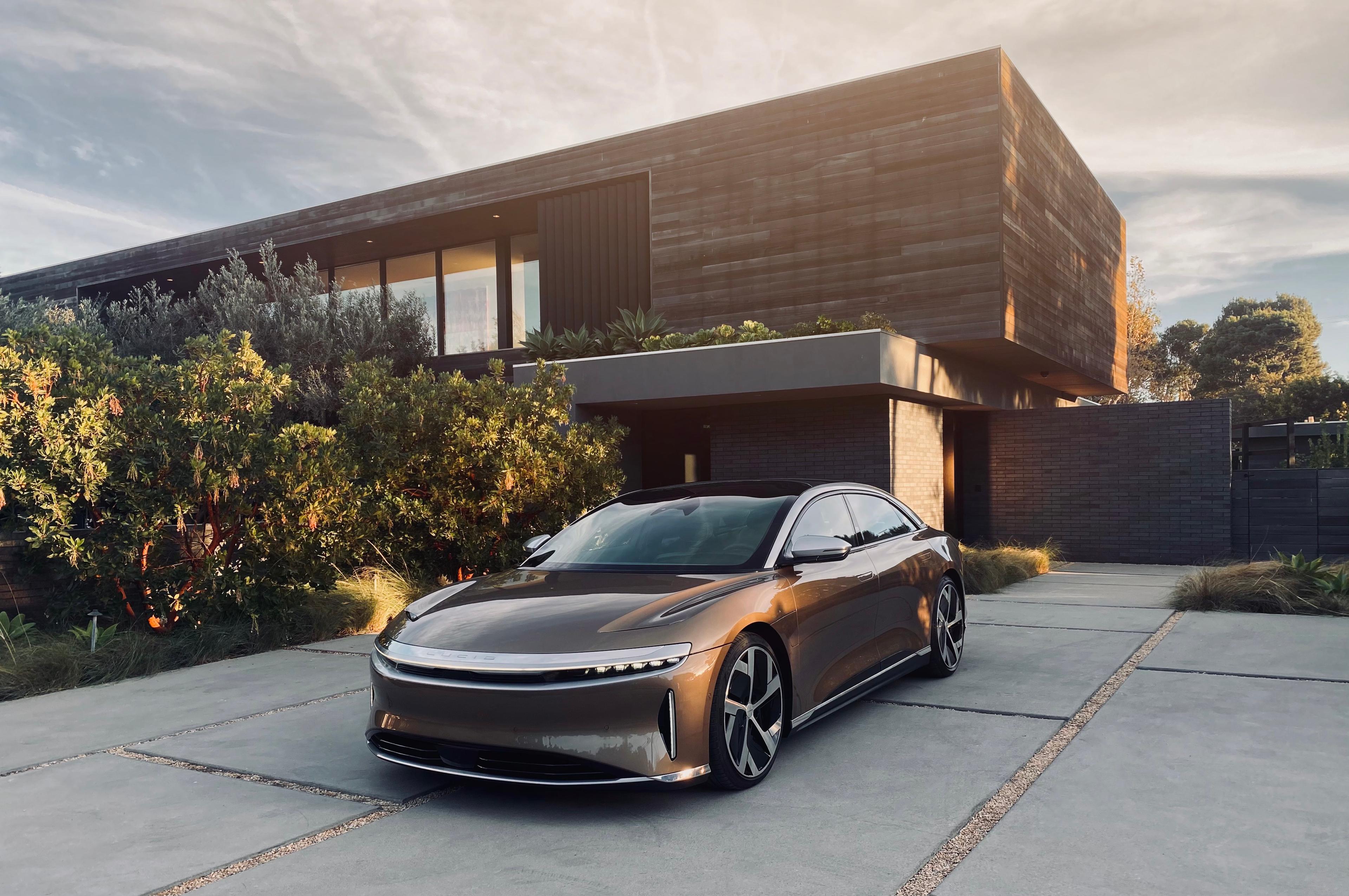 The Lucid Air is able to travel an eye-catching 520 miles off of one charge.