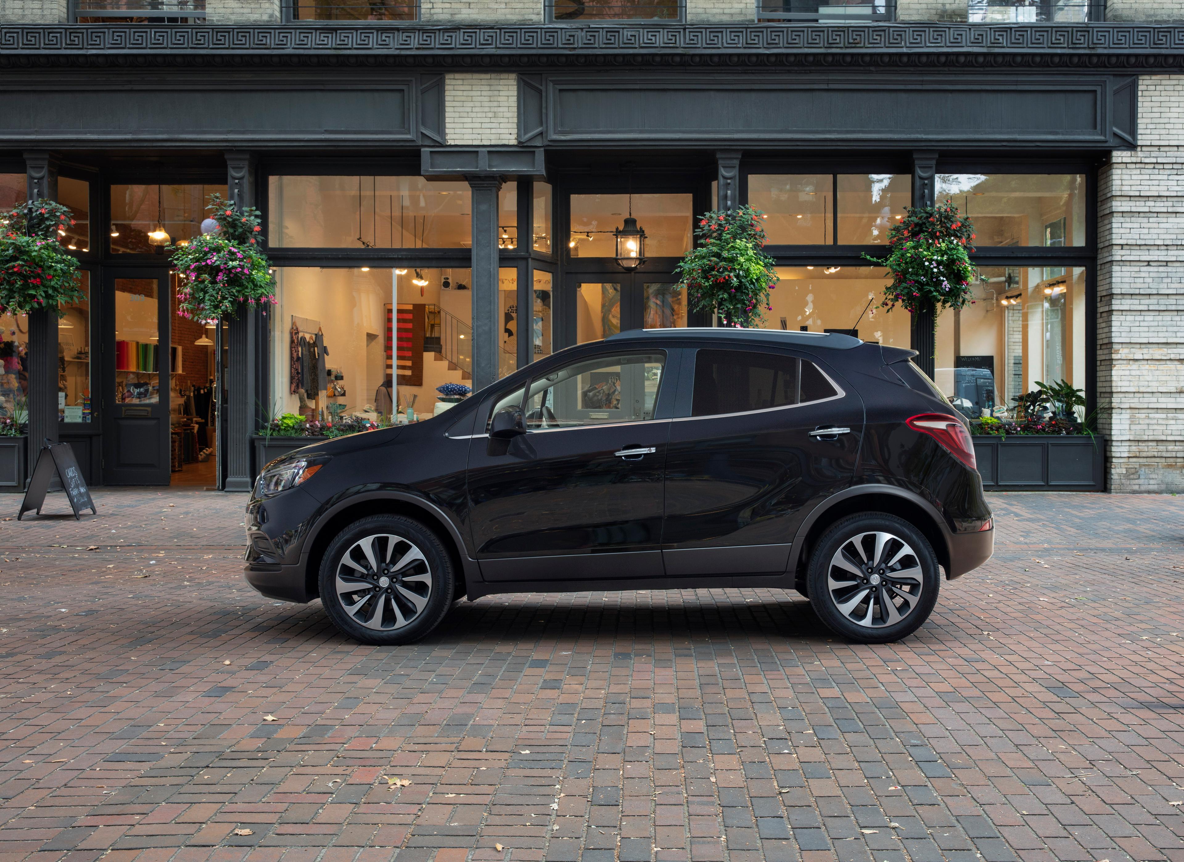 Image of a black Encore courtesy of Buick. 