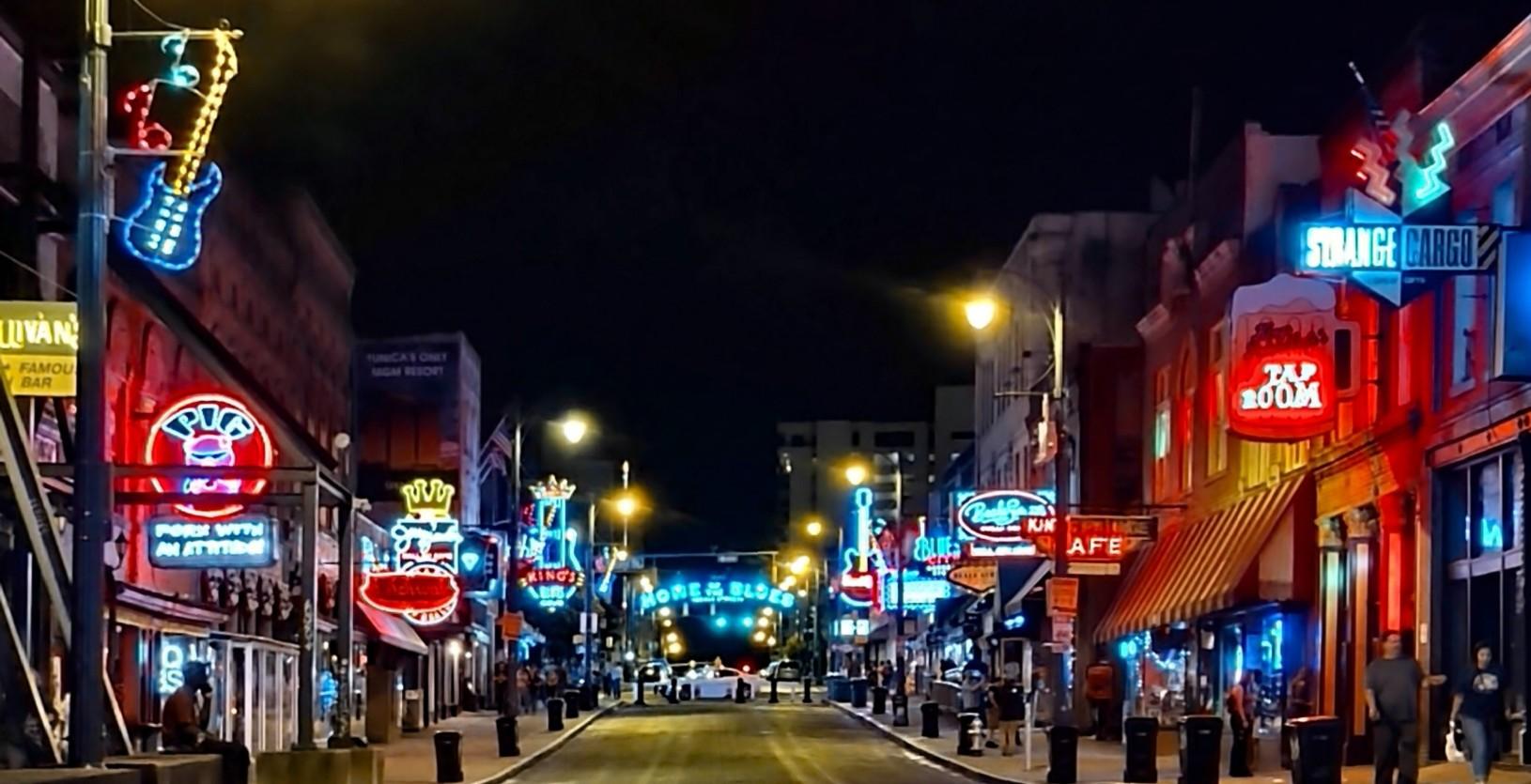 Beale Streets, Memphis, Tennessee