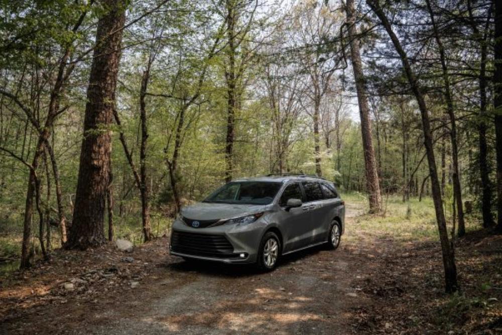 The Toyota Sienna Woodland Edition is a minivan for adventurers.