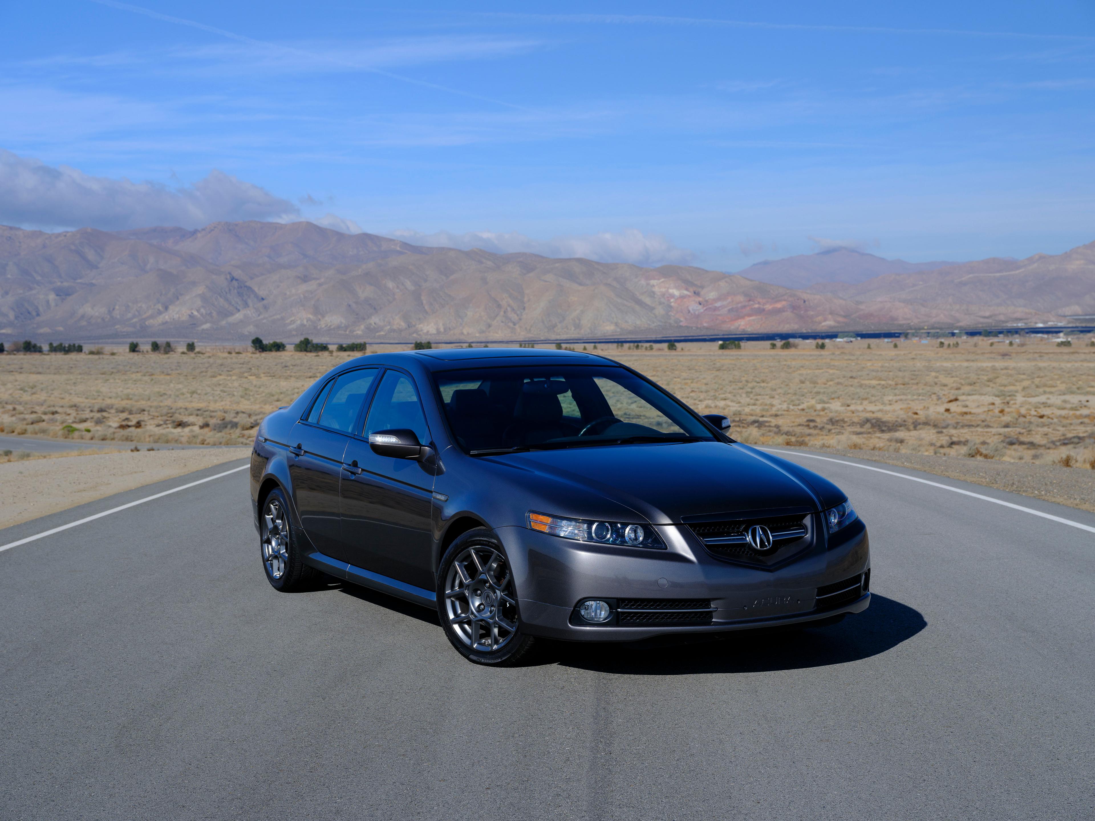 Image of a black TL courtesy of Acura. 