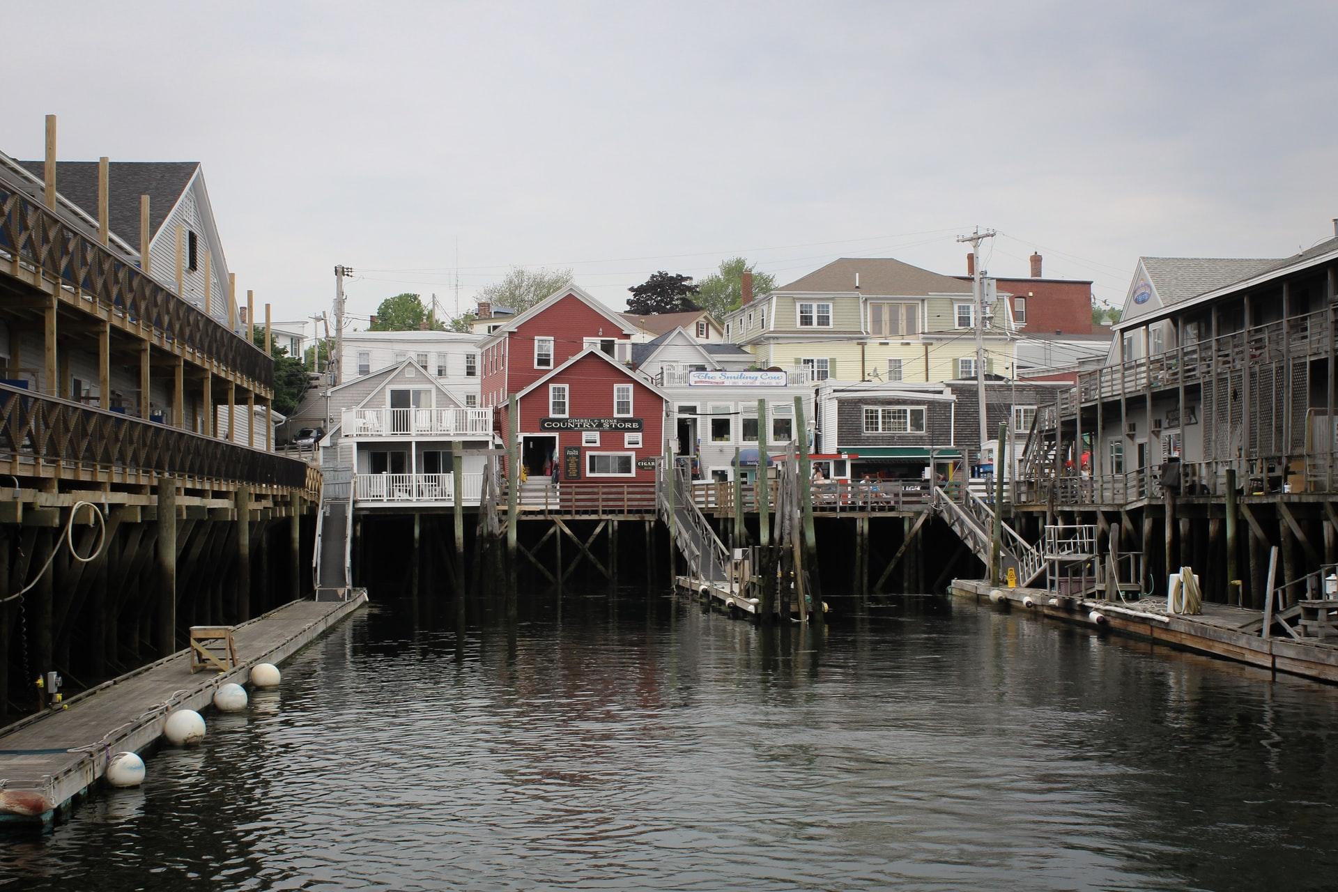 Docks in Portland Maine
