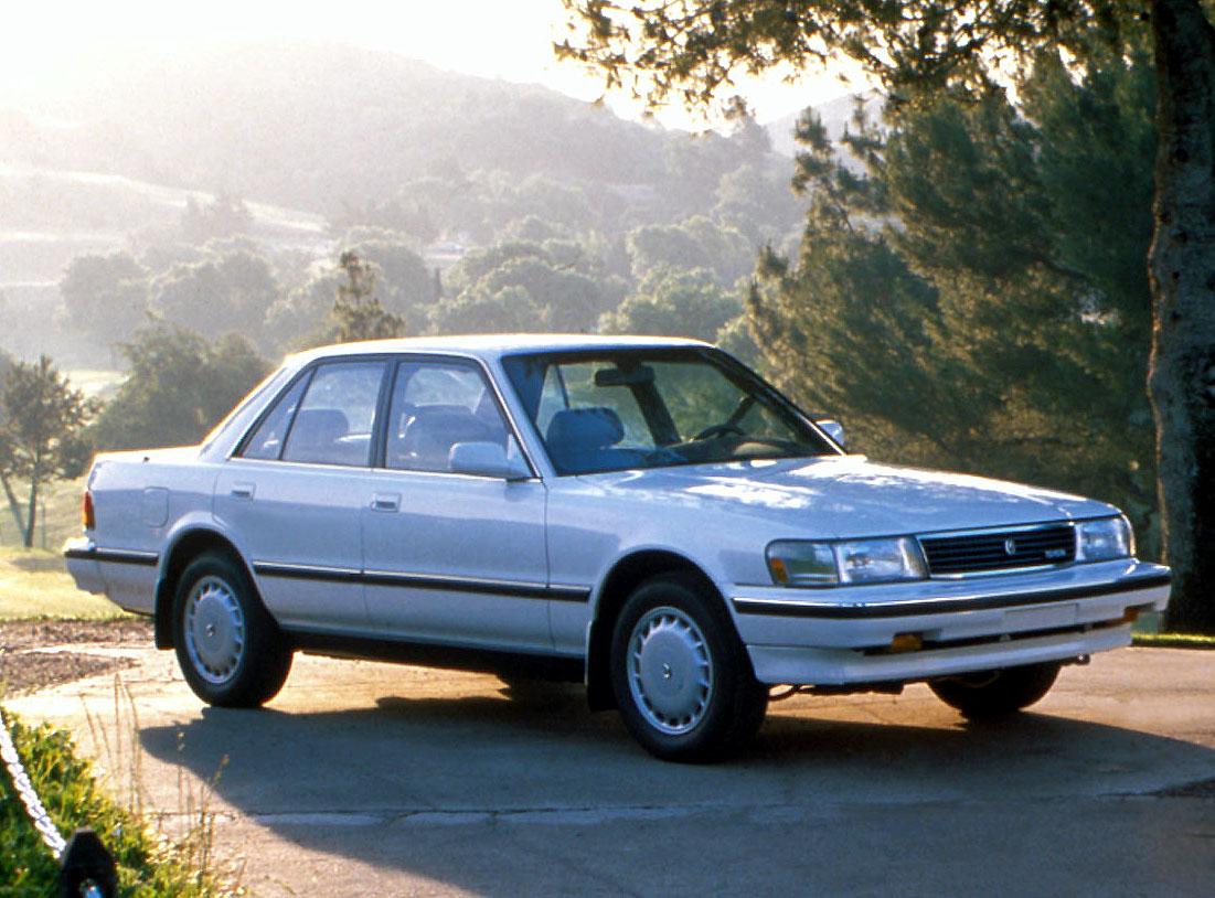 A 1989-1992 Toyota Cressida parked outside