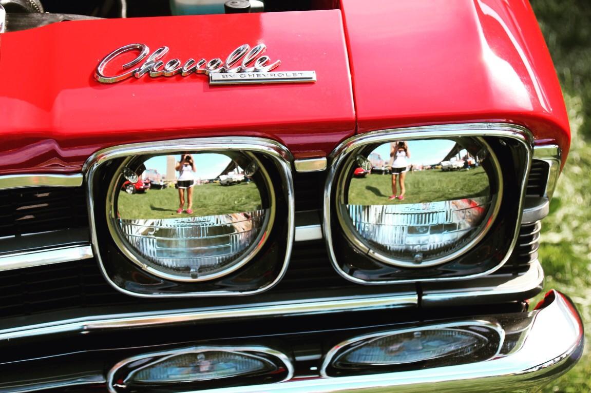 The '69 Chevelle was popular because it could be easily modified—a practice that's still happening with the classic car today. 