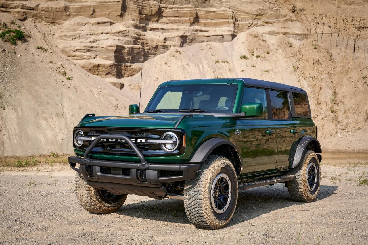 The Ford Bronco is a pleasure to drive both on and off the road.