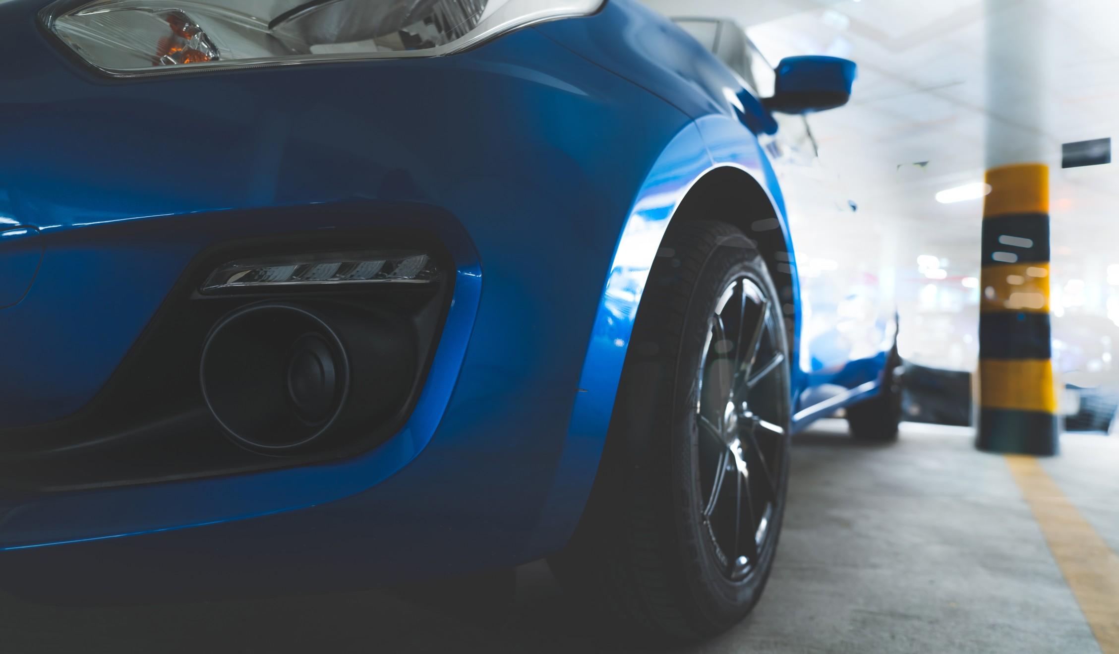 Blue is a prominent color for super sports cars.