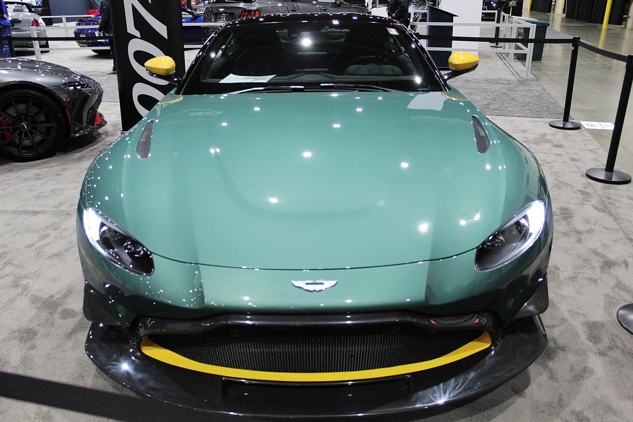 A 2020 Aston Martin Vantage Coupe