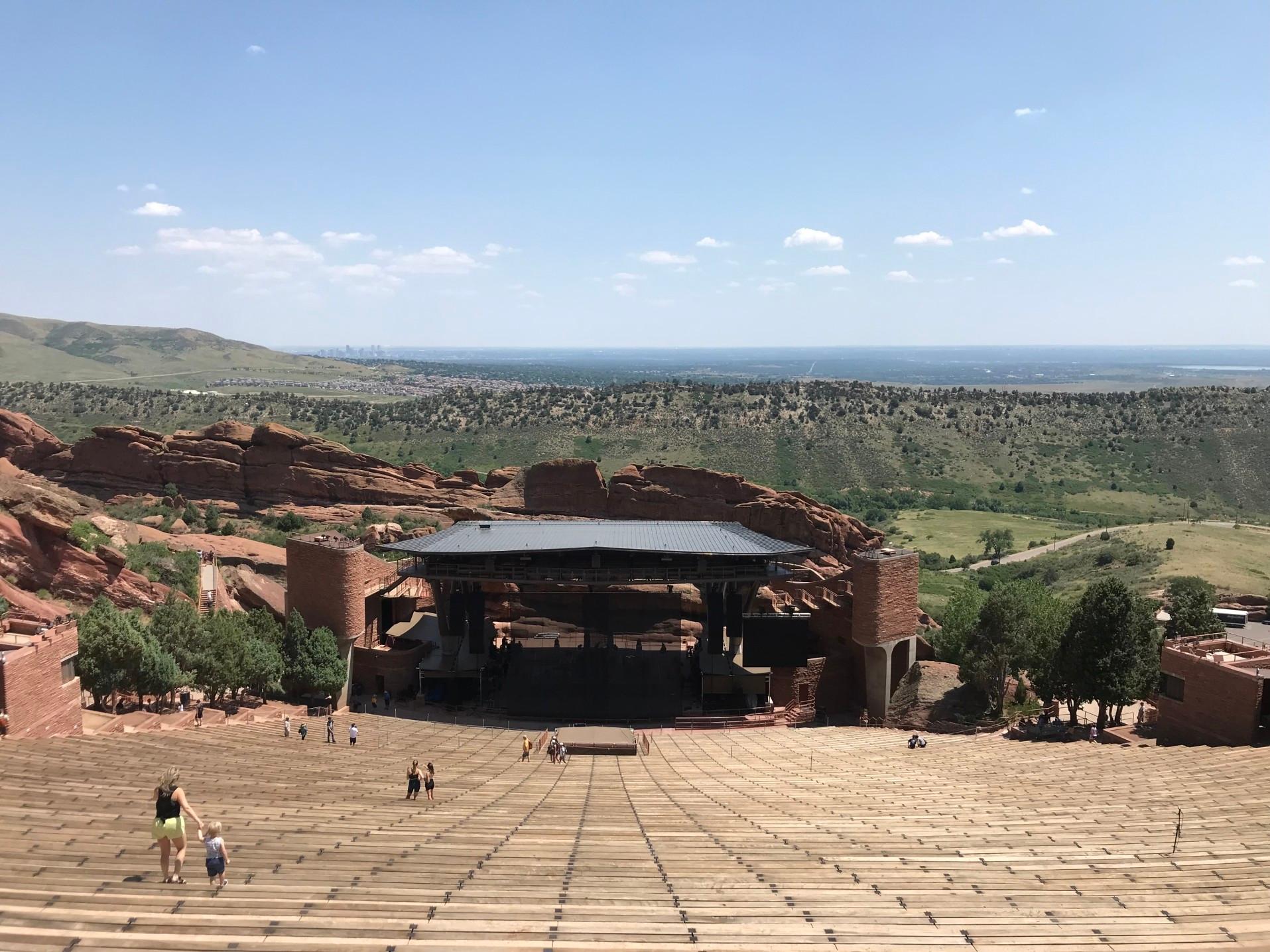 Red Rocks Amphitheater, Denver, Colorado