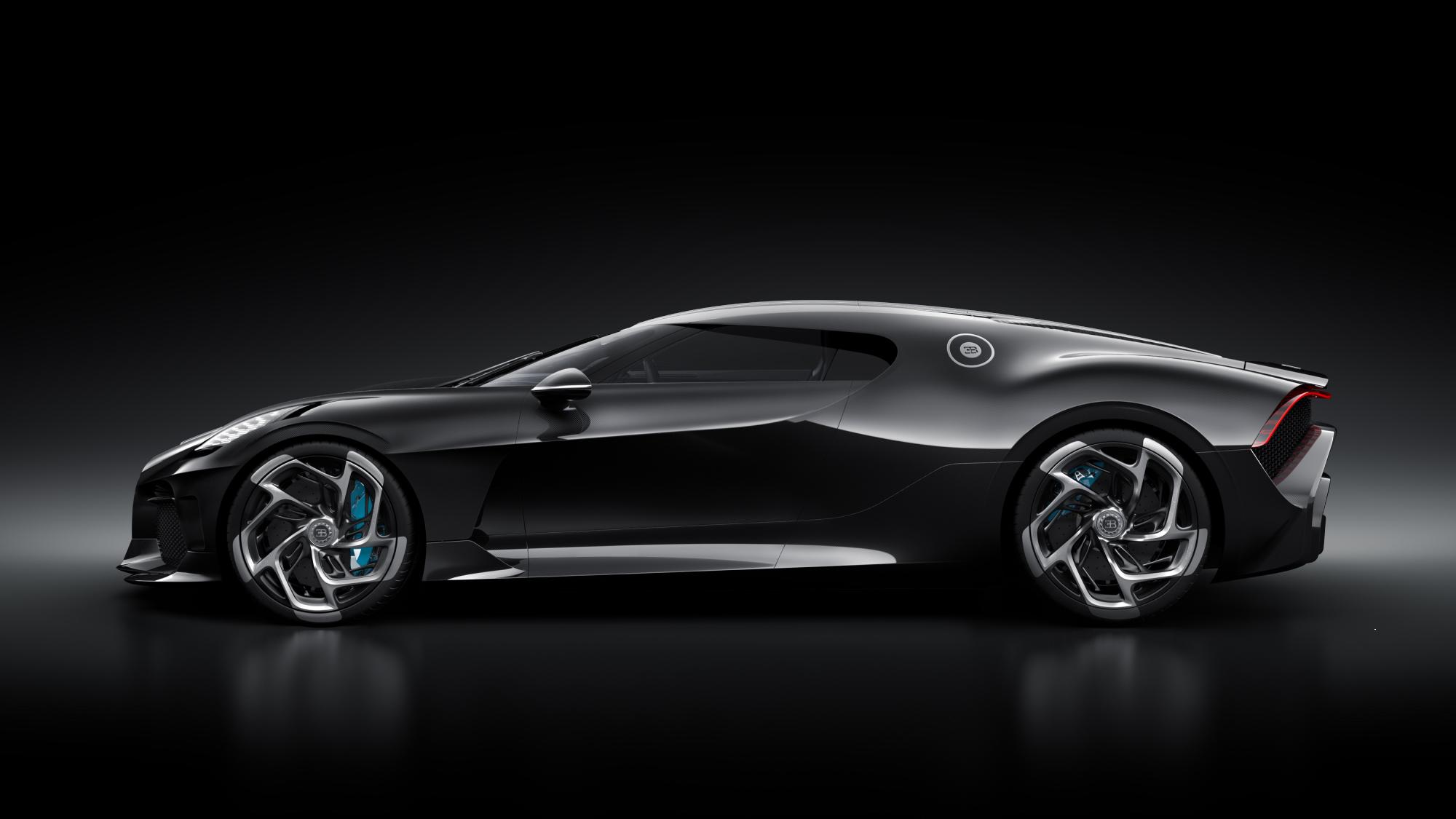 Among a range of uber-pricey luxury cars, the one-of-a-kind $18.7 million Bugatti La Voiture Noire is the most expensive new car in history.