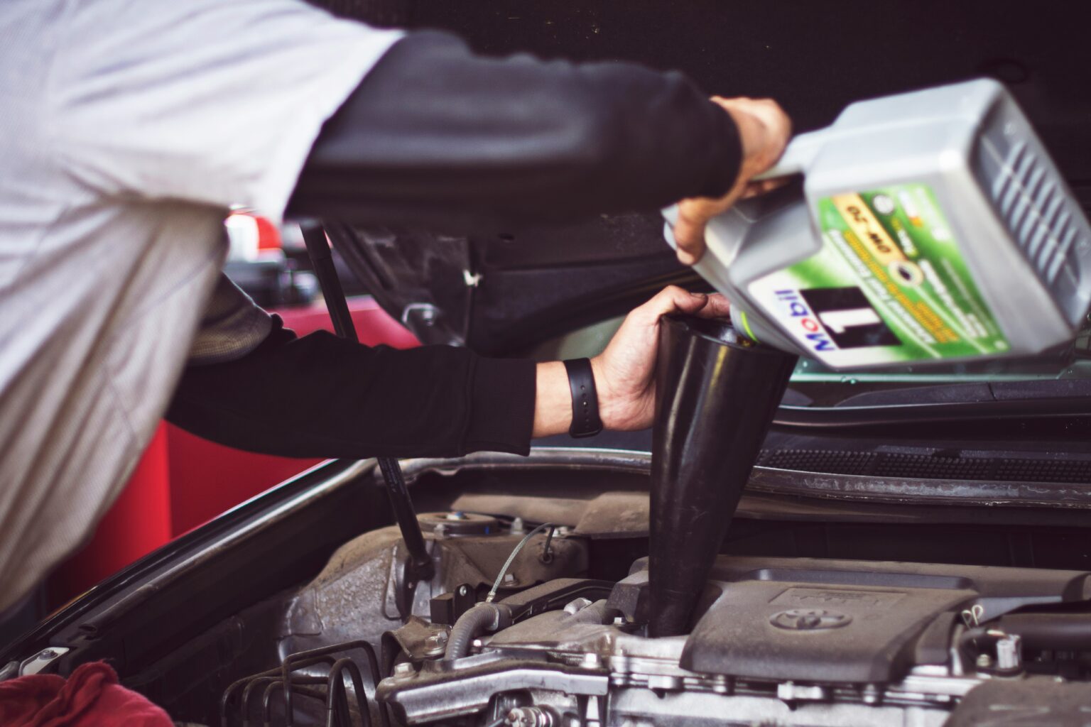 Adding Oil to a Hot Engine